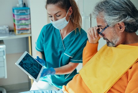 consultation before dental bridge in Loveland   