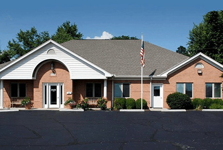 Front of dental office