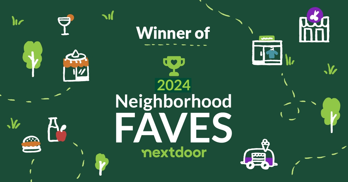 Winner of Nextdoor Neighborhood Faves 2023